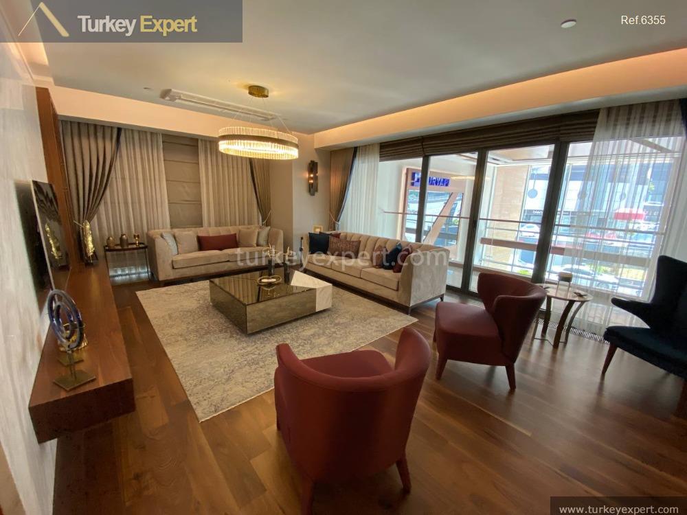 modern apartments for sale in kadikoy with views towards the1