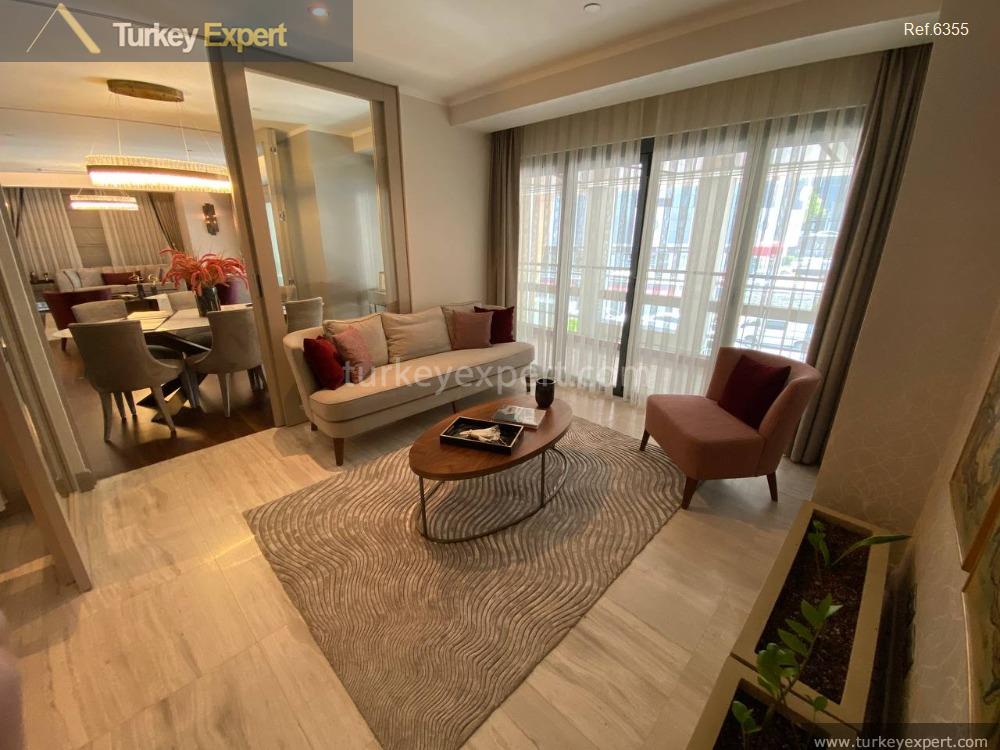 modern apartments for sale in kadikoy with views towards the18