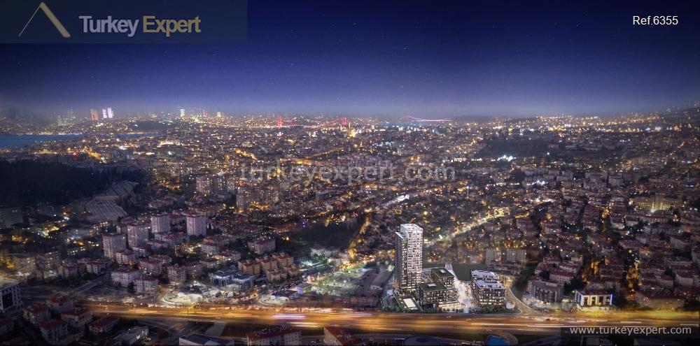 modern apartments for sale in kadikoy with views towards the33