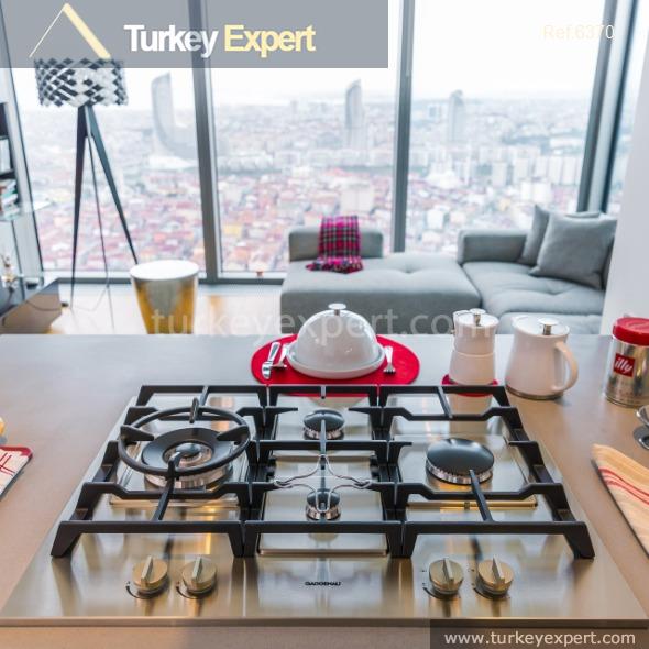 4exclusive flats for sale in a modern highrise in istanbul19
