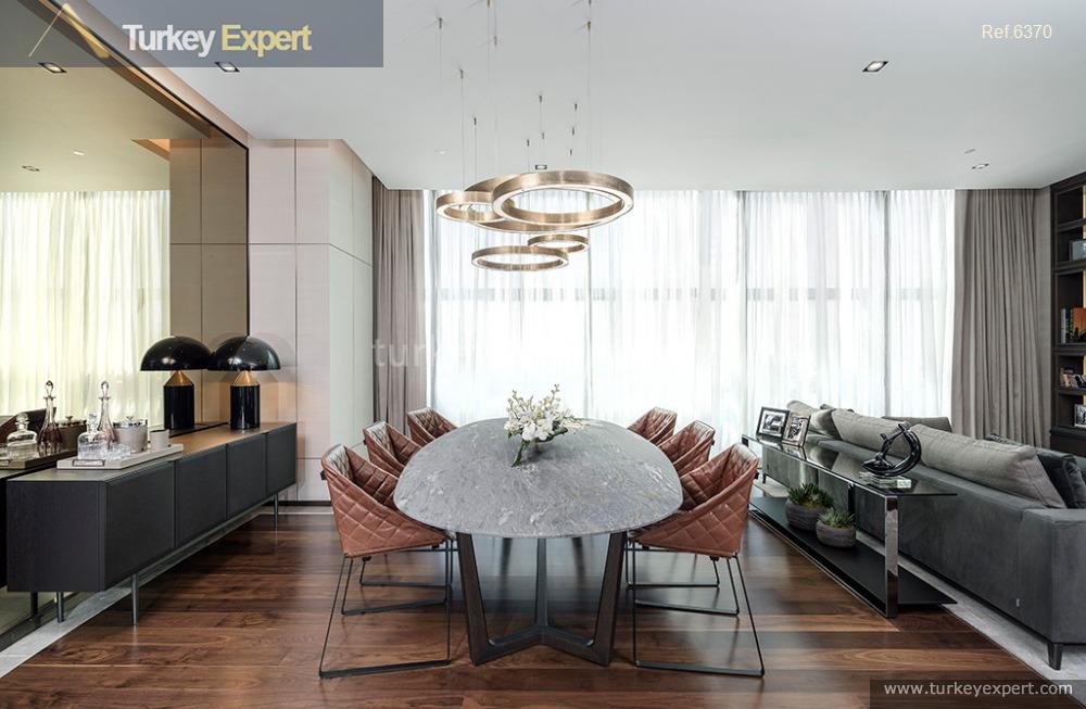 exclusive flats for sale in a modern highrise in istanbul27