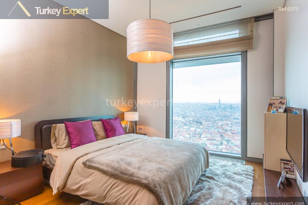 exclusive flats for sale in a modern highrise in istanbul6