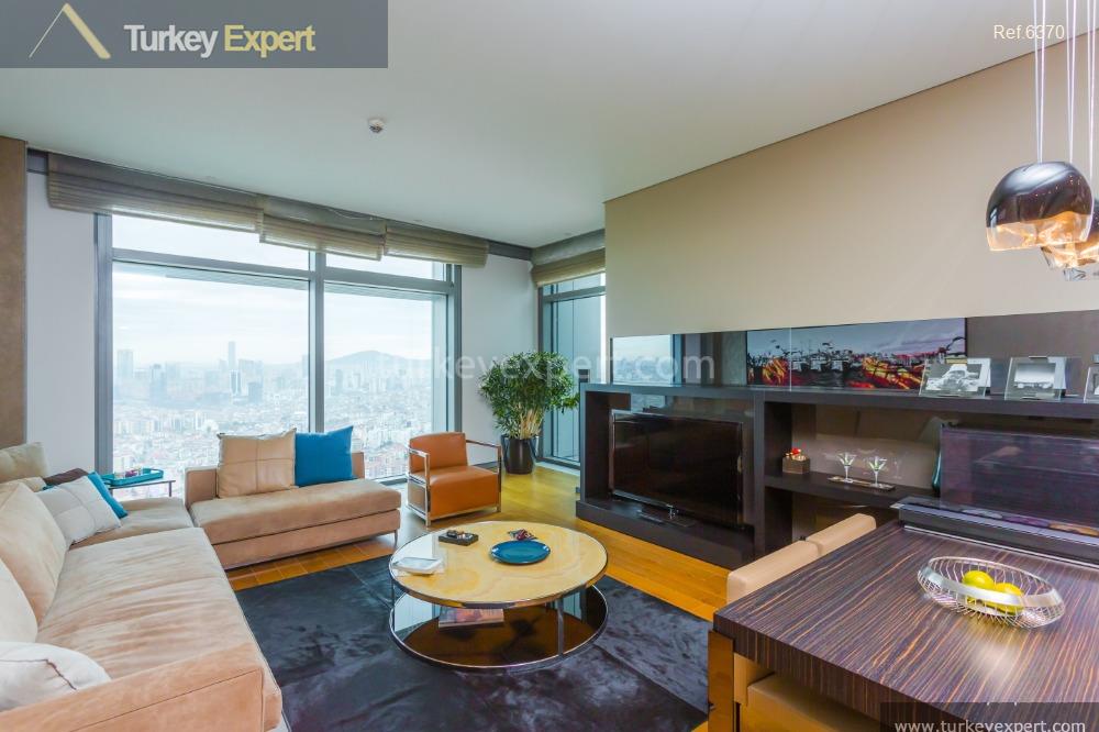 exclusive flats for sale in a modern highrise in istanbul9