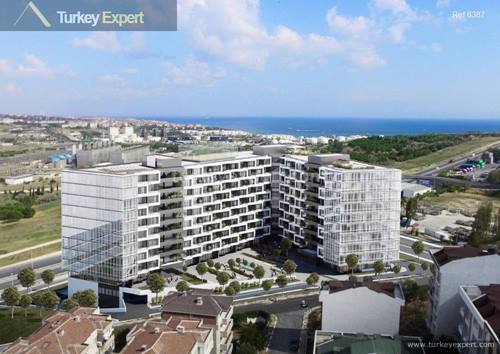 New residential apartments for sale in Istanbul near the sea
