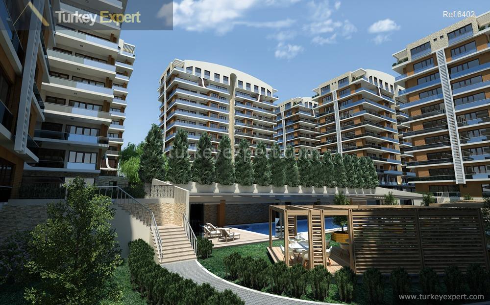 Spacious residential apartments in Bursa by a wellknown building company