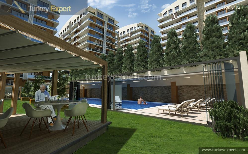 Spacious residential apartments in Bursa by a wellknown building company
