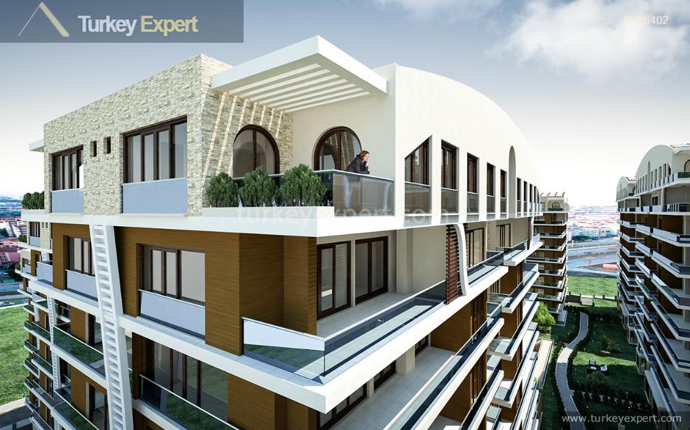 Spacious residential apartments in Bursa by a wellknown building company