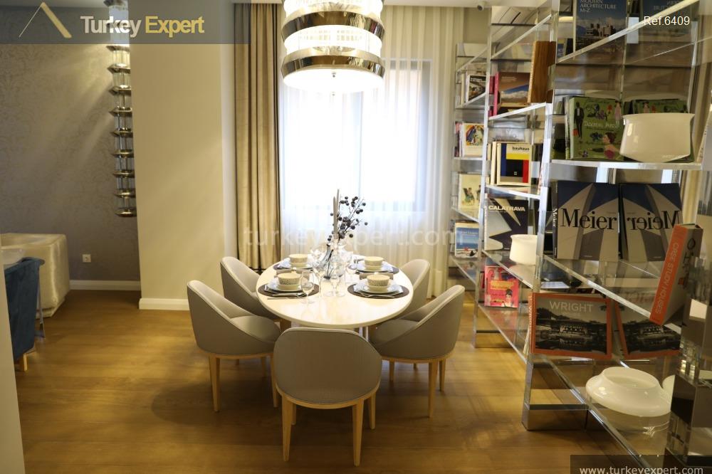 Istanbul Bahcesehir apartments on a complex with services 1