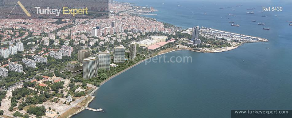 Exclusive apartments in Istanbul Atakoy, right next to the sea 0
