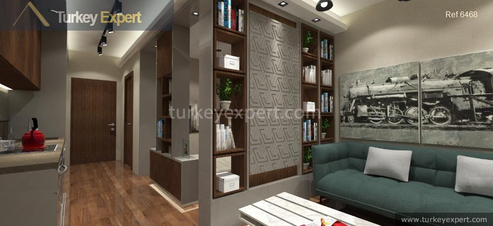 centrally located spacious apartments with views for sale in istanbul34