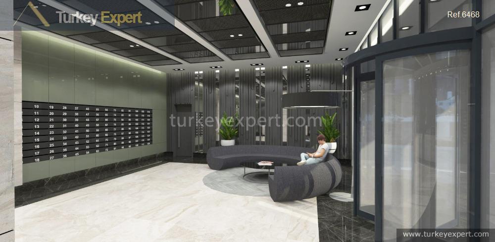 centrally located spacious apartments with views for sale in istanbul36