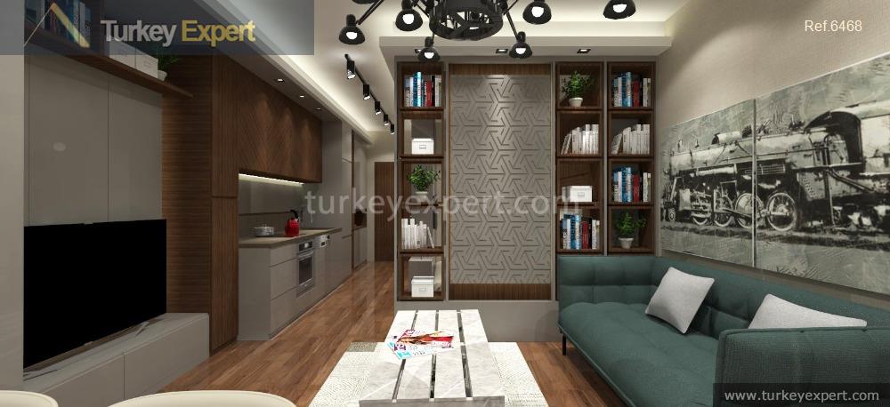 centrally located spacious apartments with views for sale in istanbul6