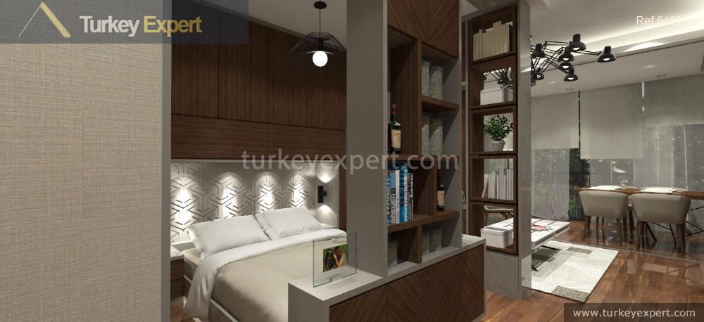 centrally located spacious apartments with views for sale in istanbul7