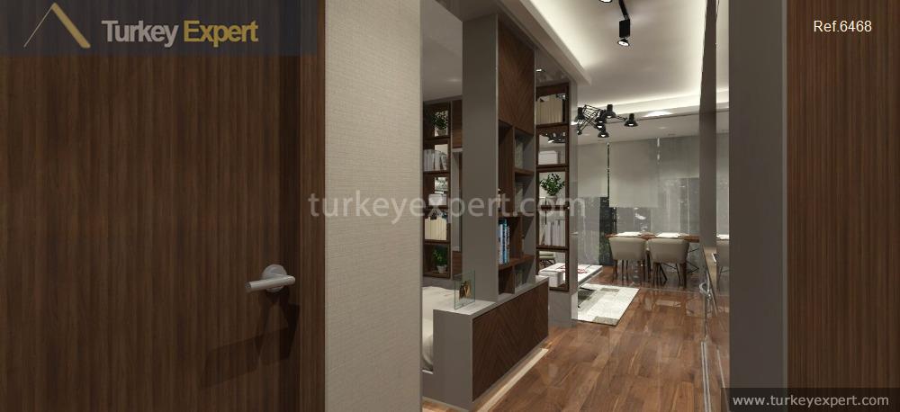 centrally located spacious apartments with views for sale in istanbul8