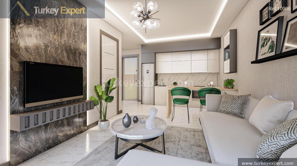 new fancy residential project in alanya mahmutlar close to the15