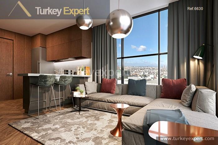İstanbul'da konsept konut projesinden satılık daireler 0