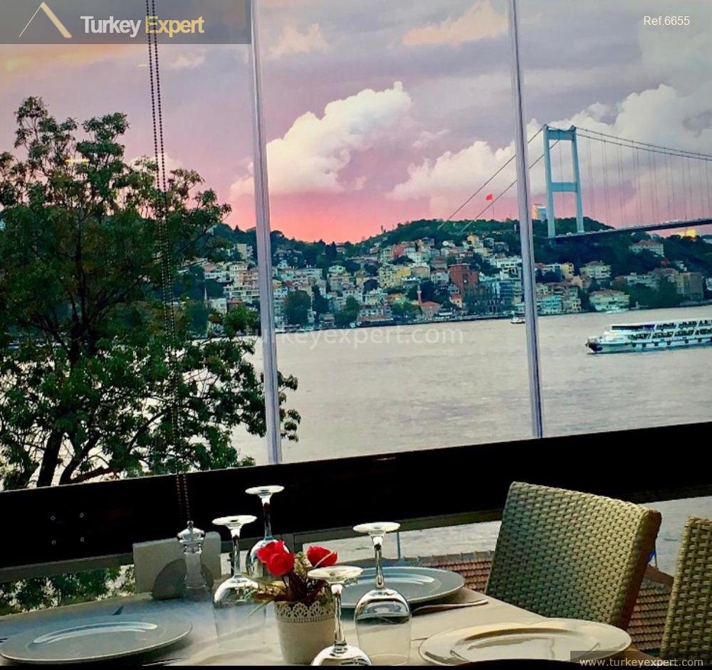 Building for sale with an amazing view of the Bosphorus Bridge in Istanbul Beykoz 1