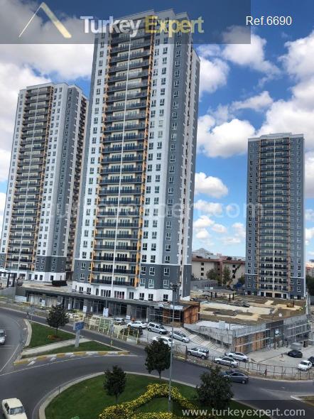 newly completed residential apartments for sale in istanbul bagcilar
