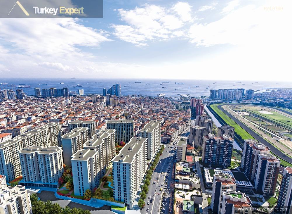 Family apartments for sale in Istanbul with government guarantee 0