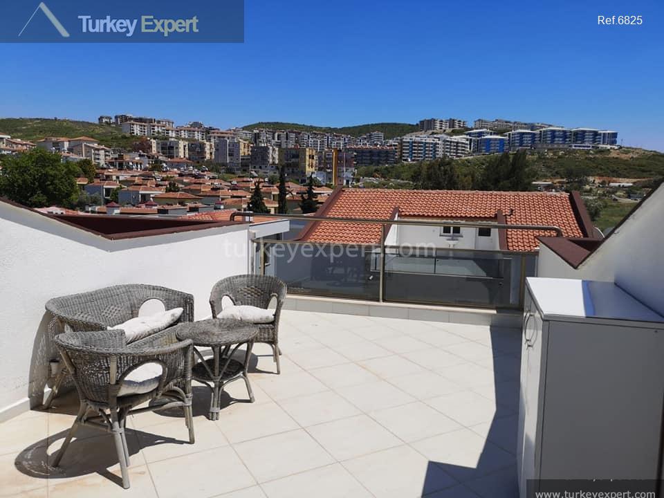 Poolside villa for sale near Ladies Beach Kusadasi
