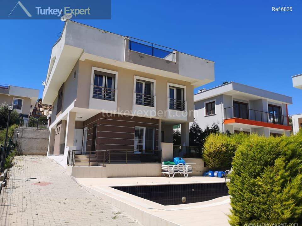Poolside villa for sale near Ladies Beach Kusadasi