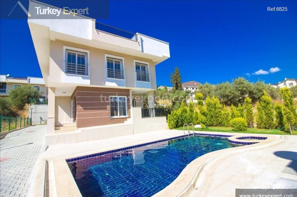 Poolside villa for sale near Ladies Beach Kusadasi