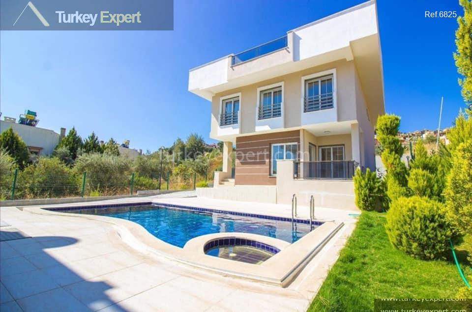 Poolside villa for sale near Ladies Beach Kusadasi