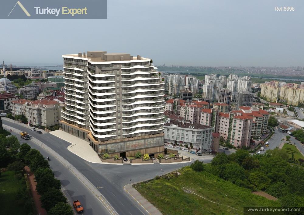 Продажа современных апартаментов в европейской части Стамбула 0