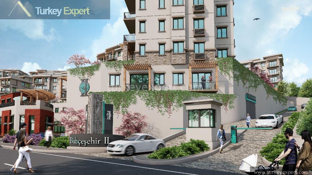 خرید آپارتمان در استانبول داخل یک پروژه لوکس در Bahcesehir 0