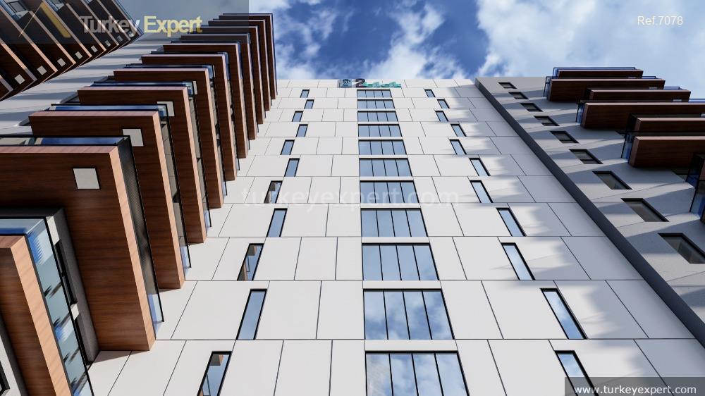 Excellent residential apartments in the center of Istanbul 0