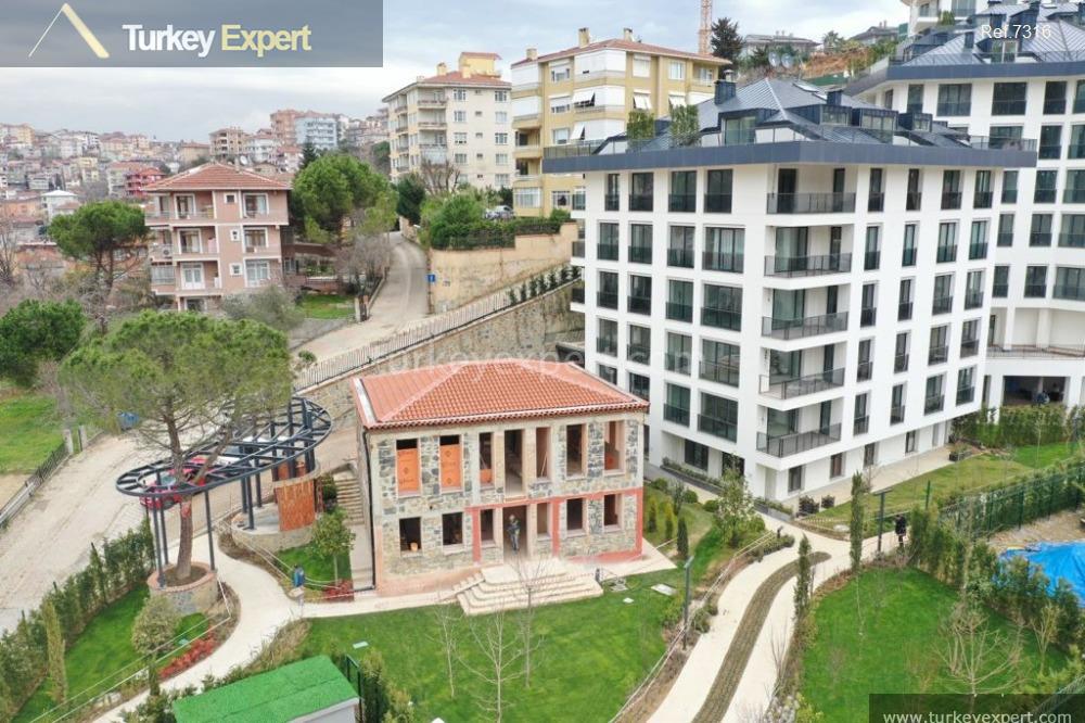 Uskudar apartments facing the Bosphorus await for you