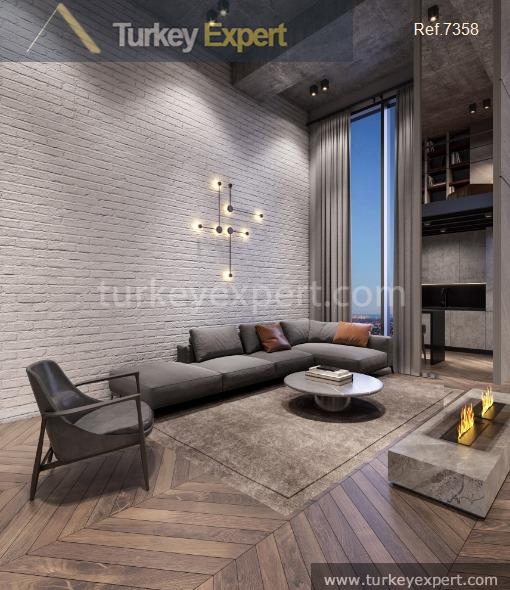 luxurious loft apartments in sariyer17