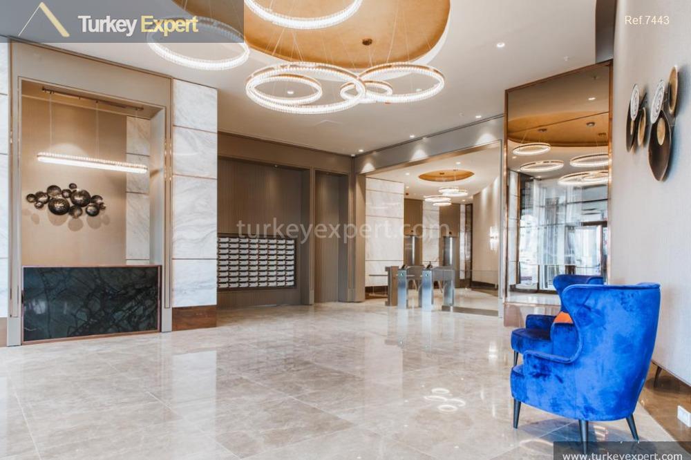 Apartments with 5-star hotel service for sale in Istanbul 0