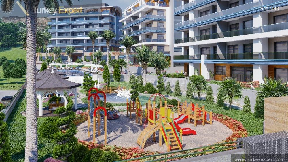 New apartments for sale in Alanya range from 1+1 to 4+1 0