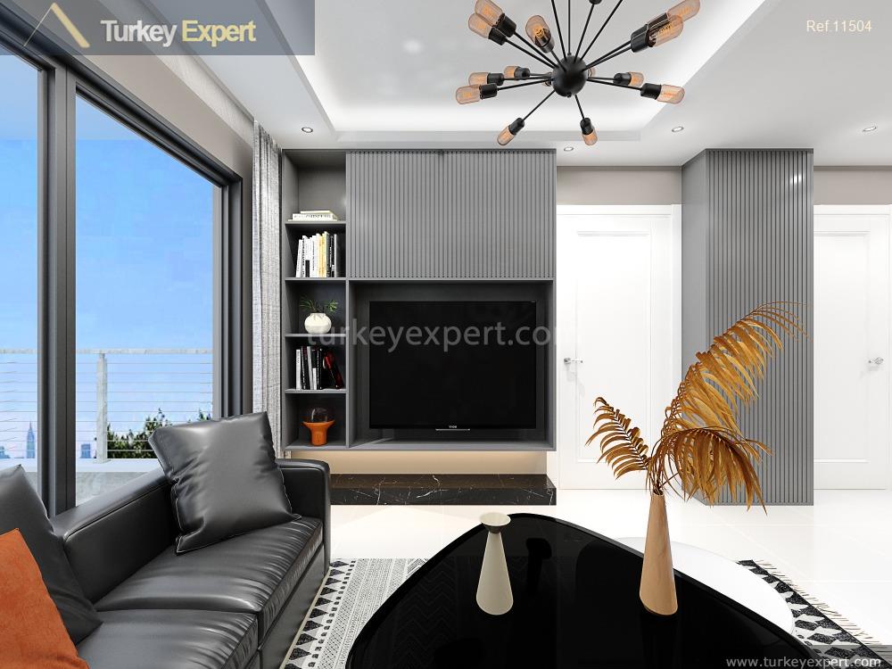 21fancy apartments with various floor plans near the famous incekum13