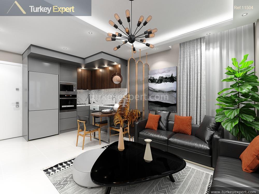 22fancy apartments with various floor plans near the famous incekum14