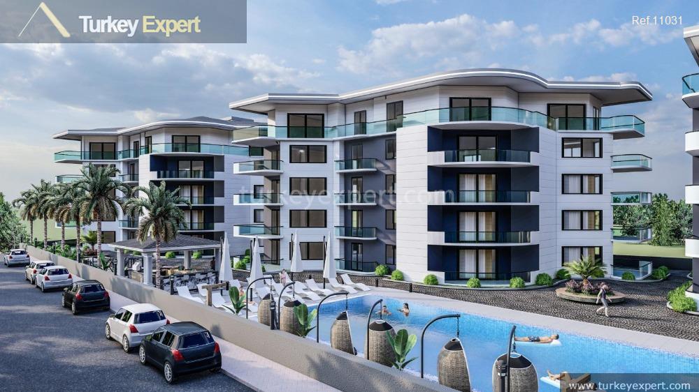 13apartments and duplexes in a complex with facilities in alanya17
