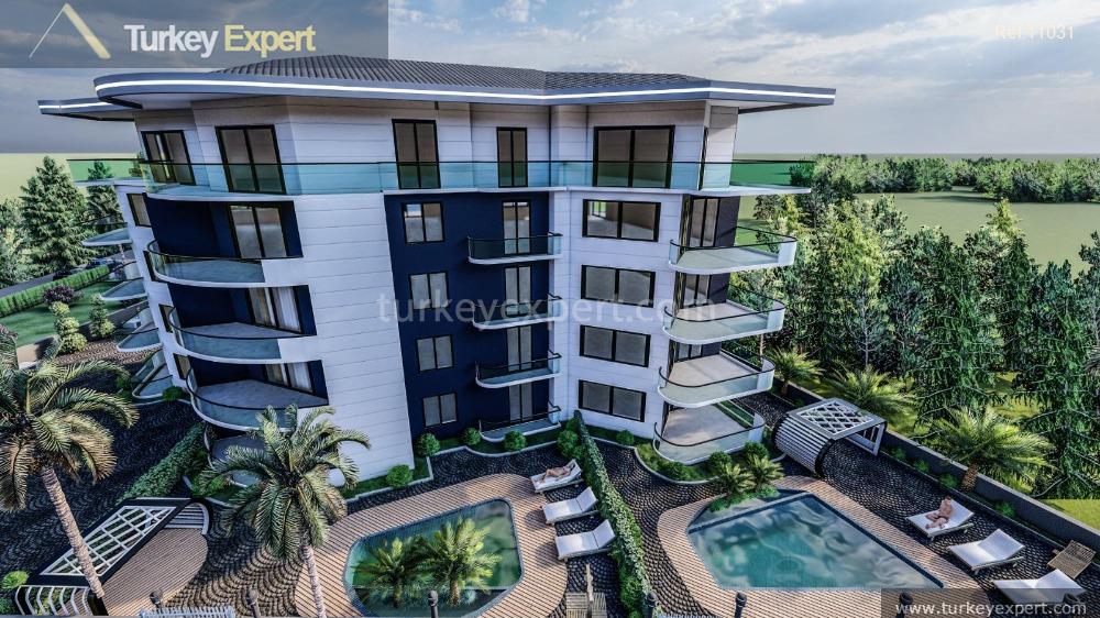 16apartments and duplexes in a complex with facilities in alanya13