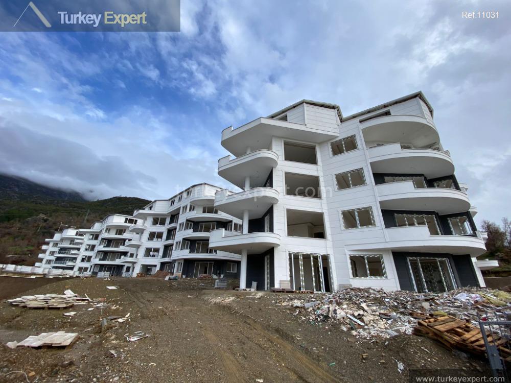 apartments and duplexes in a complex with facilities in alanya32