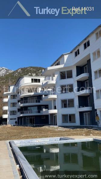 apartments and duplexes in a complex with facilities in alanya36