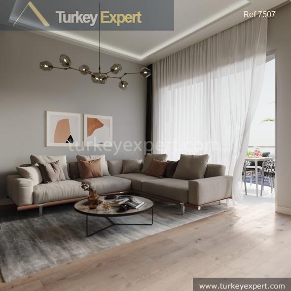 luxurious apartments in izmir with city and sea view24