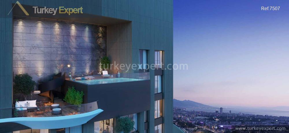 luxurious apartments in izmir with city and sea view3