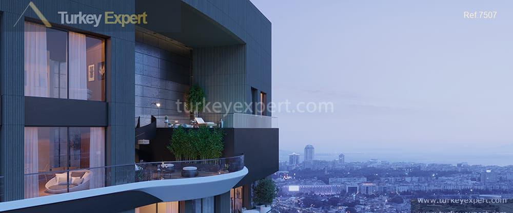 luxurious apartments in izmir with city and sea view57