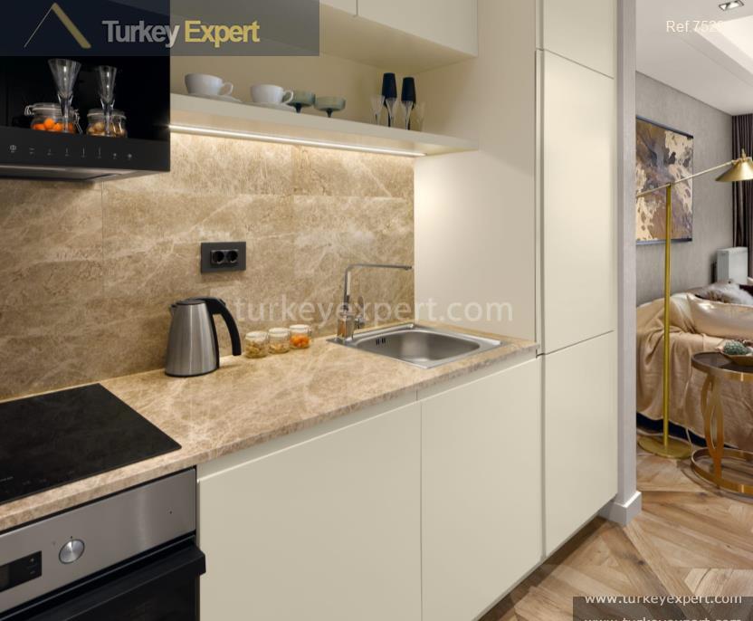 Luxury hotel concept apartments for sale in Istanbul Basin Express 2