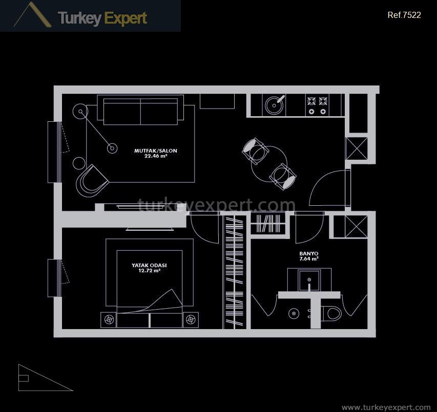 luxury hotel concept apartments for sale in istanbul basin express57