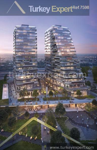 A unique project in Istanbul Atakoy offering apartments, offices, and shops for sale 1