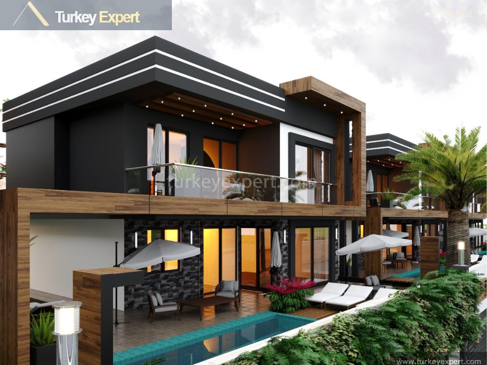 1modern villas for sale in kusadasi on a prime location