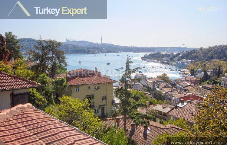 A luxurious villa for sale in an elite neighborhood in Istanbul Besiktas, Bebek area 1