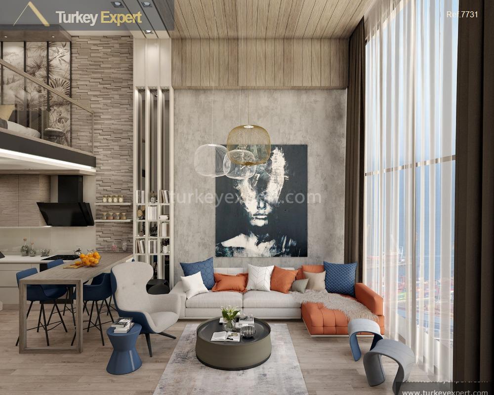 Apartments for sale on a lovely low-rise project with sea views in Istanbul Beylikduzu 0