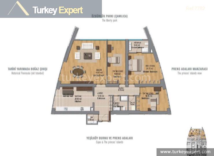 _fp_luxury bosphorus view highrise condo for sale in kadikoy istanbul3